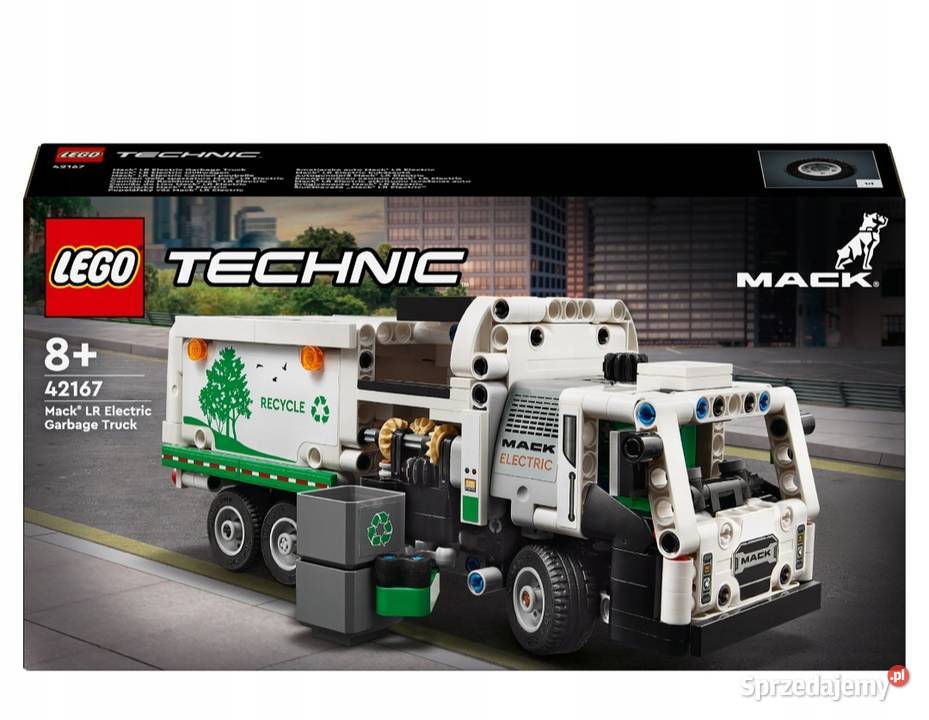LEGO Technic Śmieciarka Mack LR Electric 42167 Mikołów