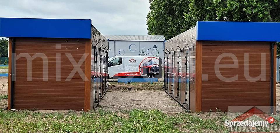 KONTENERY KONTENER PAWILONY OBIEKTY SOCJALNE Oborniki
