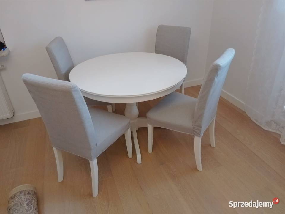Stół IKEA Ingatorp rozkładany 4 krzesła IKEA mazowieckie