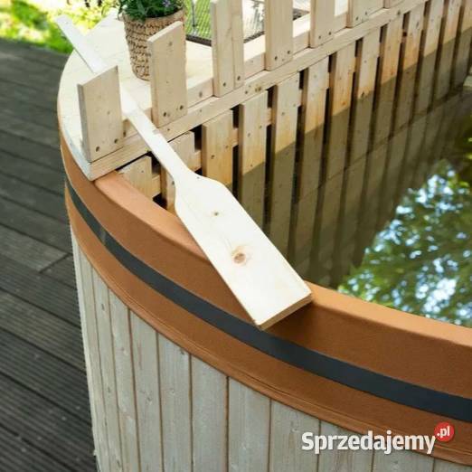Wanna z hydromasażem opalana drewnem 180 4os sprzedam