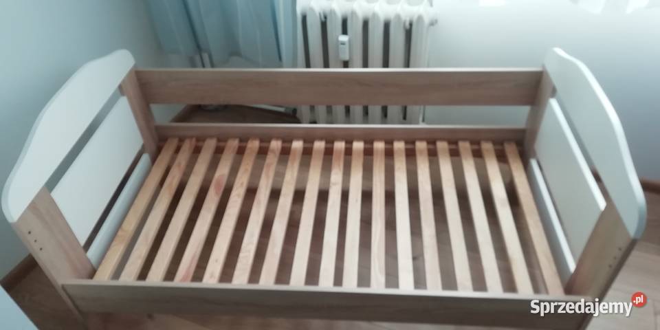 Łóżko dziecięce z szufladą 140 x 70 materac Siemianowice Śląskie