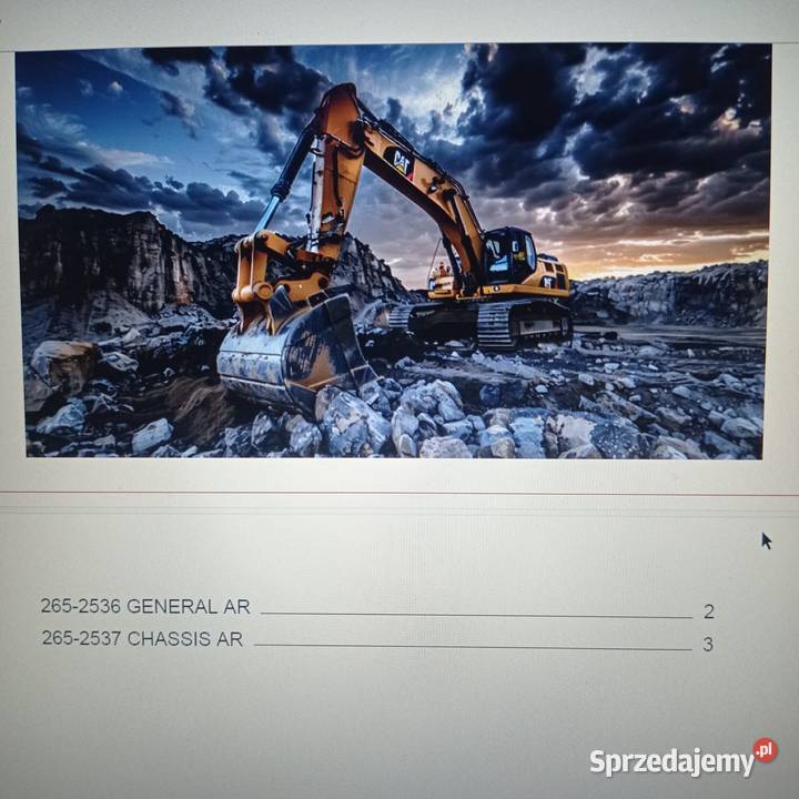 KATALOG CZĘŚCI CAT 314 C LCR EXCAVATOR SNY Kamień Pomorski