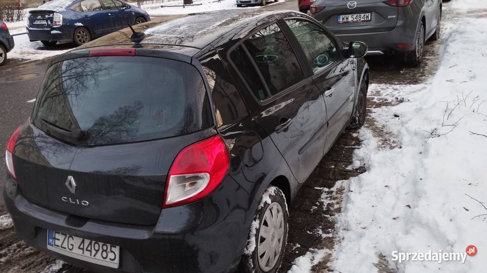 Renault Clio 2010 nieuszkodzony