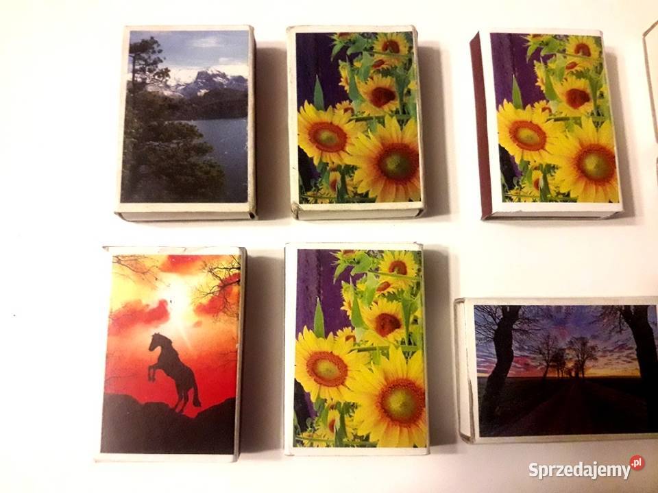 Zapałki pudełka zapałek widoki pejzaże 9 Piotrków Trybunalski