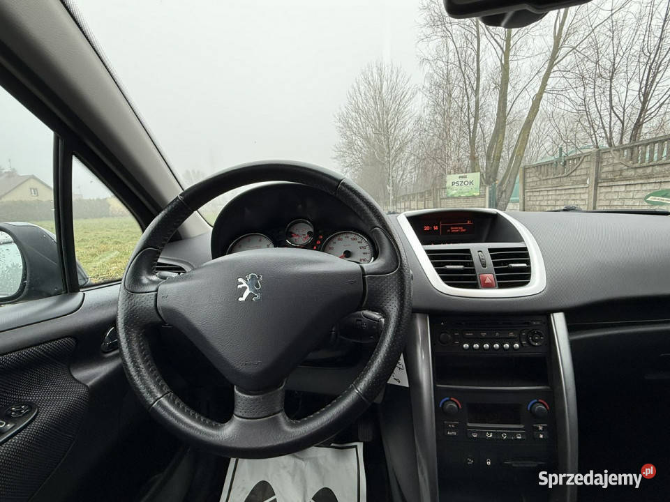 Peugeot 207 Peugeot 207 14B 2009r Climatronic centralny zamek mazowieckie Sokołów Podlaski