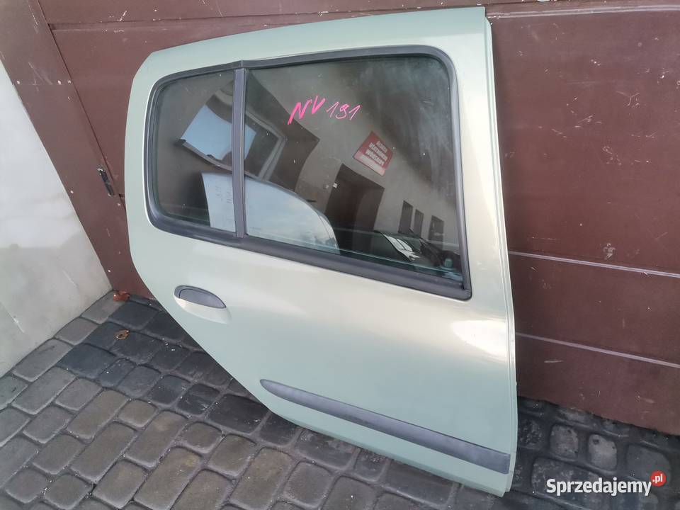 RENAULT CLIO 2 5D FL DRZWI PRAWE TYLNE NV191 Rok produkcji 2004