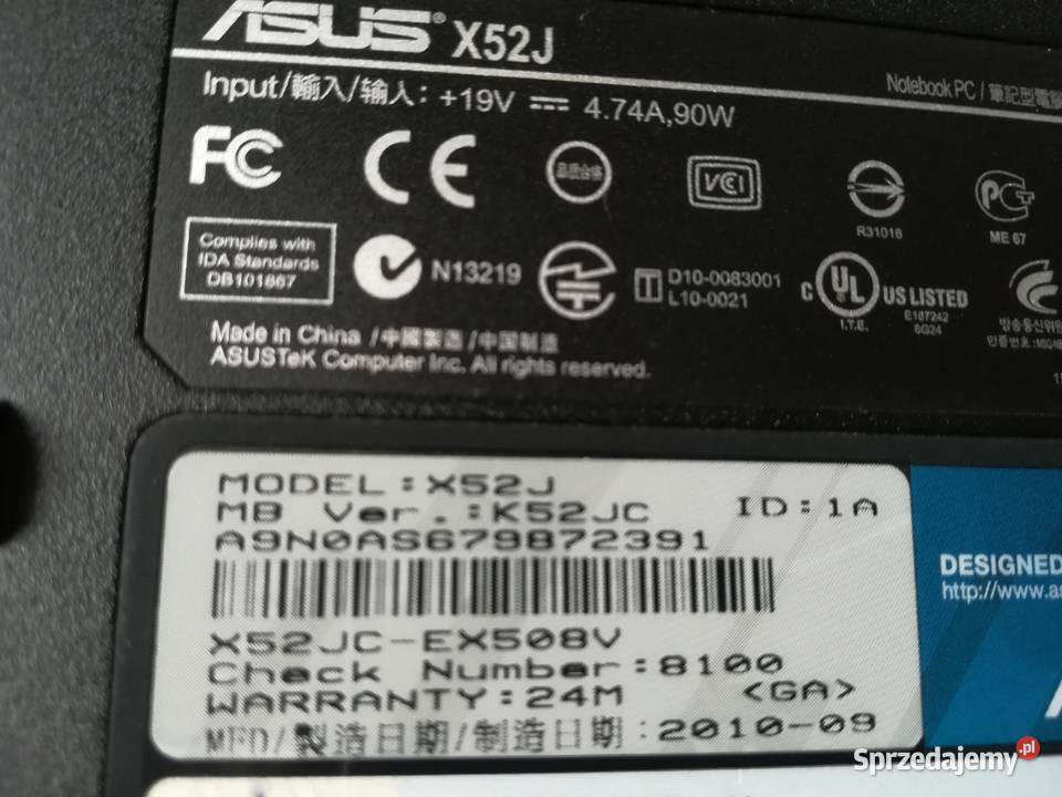 Asus 156 Intel Core i5 6GB RAM 500GB HDD Kamera  Kędzierzyn-Koźle