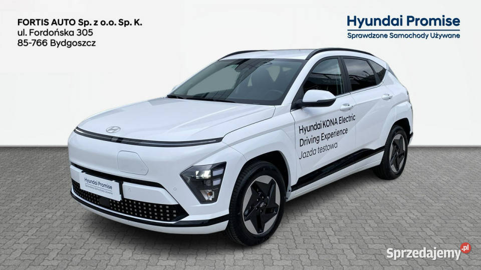 Hyundai Kona 65 kWh zasięg 514 EXECUTIVE Pompa Bydgoszcz