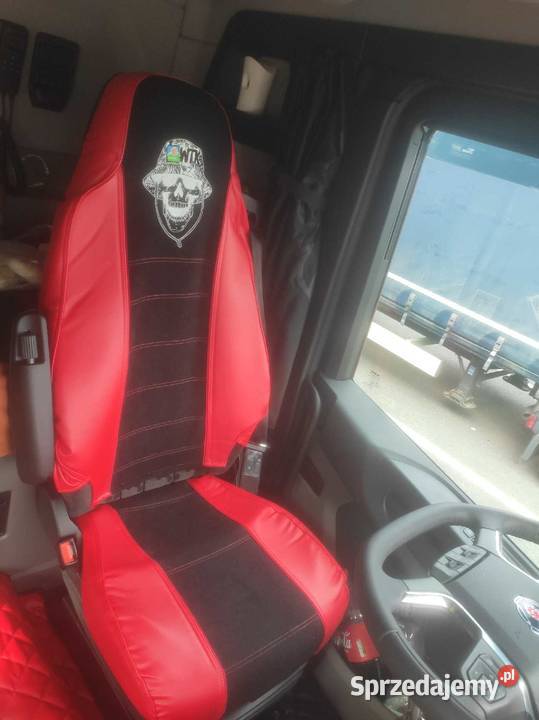 pokrowce siedzeń tir daf volvo scania mercedes Łosice sprzedam