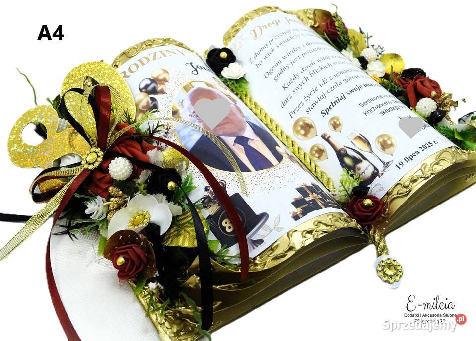 Spersonalizowana Księga Pamiątka A4 prezent lubuskie Zielona Góra