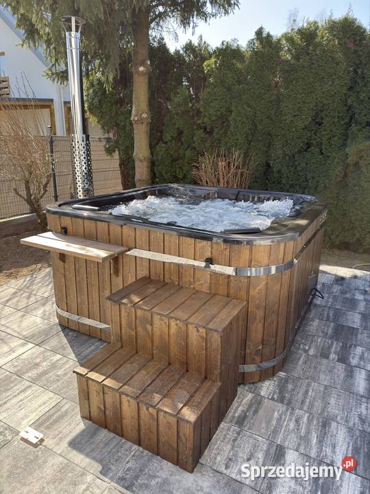 Balia Ogrodowa Jacuzzi Ogrodowe Na Drewno Pełne Wyposażenie