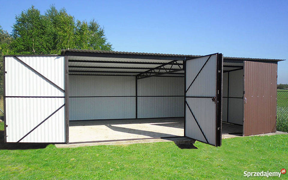 Garaże Blaszane 6x5 Brąz garaż blaszaki Lublin sprzedam