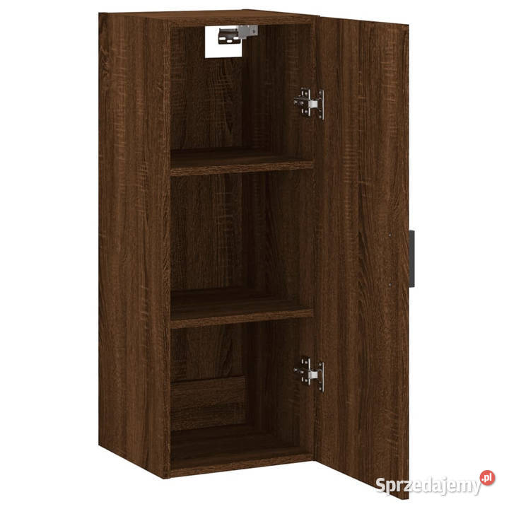 Szafka wisząca brązowy dąb 345x34x90 WM828859 Dom i Ogród mazowieckie Warszawa
