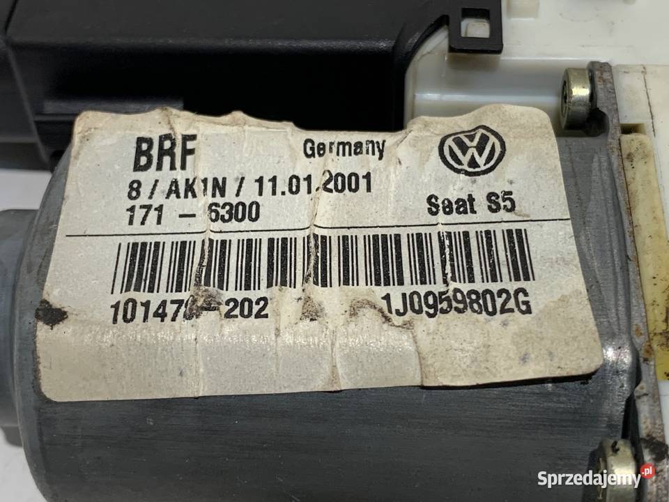 SILNIK PODNOSZENIA SZYBY PRAWY PRZÓD SEAT LEON I