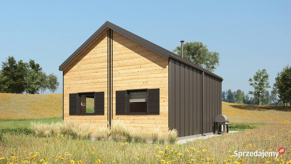 Drewniany domek całoroczny letniskowy 4m5m 1520 Wrocław