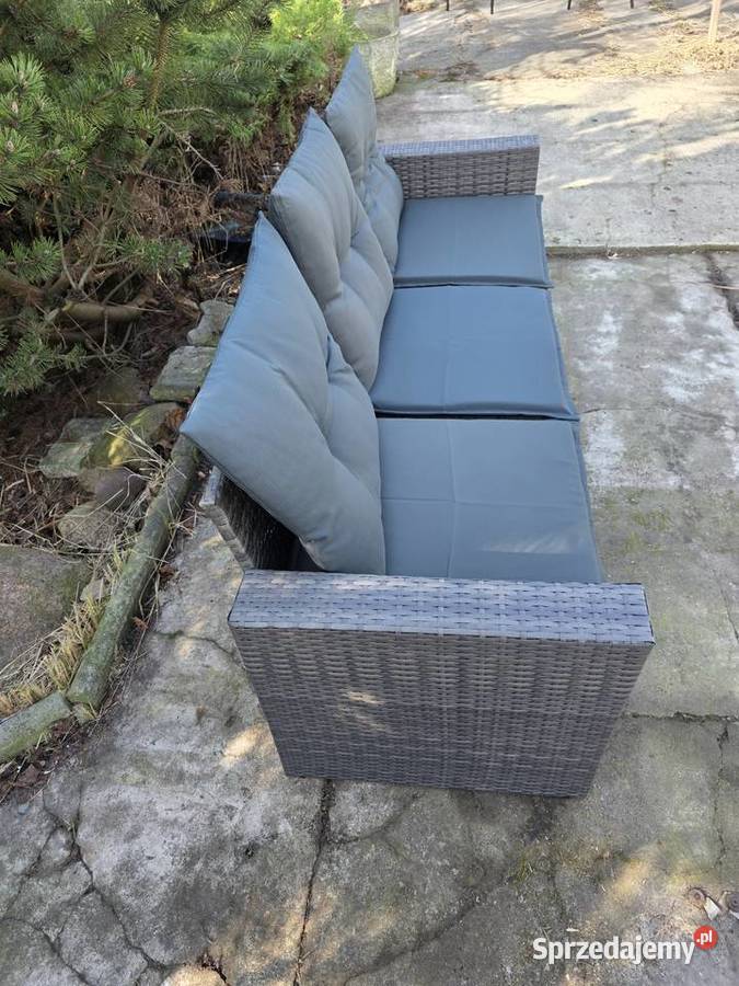 Sofa ogrodowa z poduszkami 3osobowa odcienie Wschowa sprzedam
