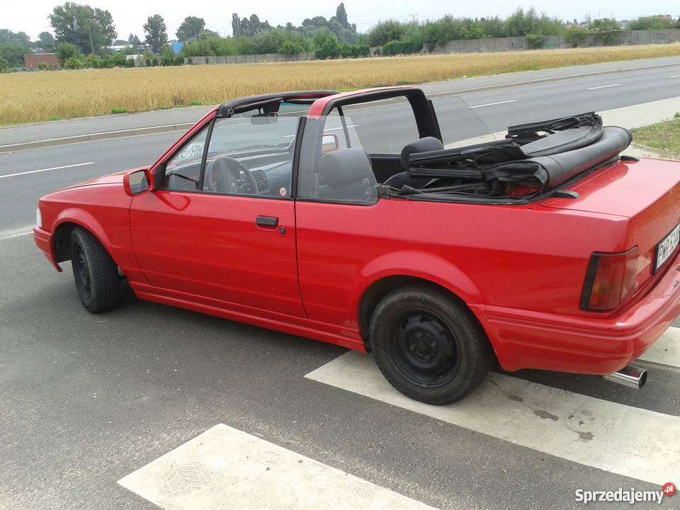Ford escort mk4 xr3i cabrio sprzedam zamienię Motoryzacja