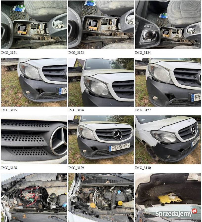 Syndyk sprzeda MercedesBenz Citan Lubomyśle