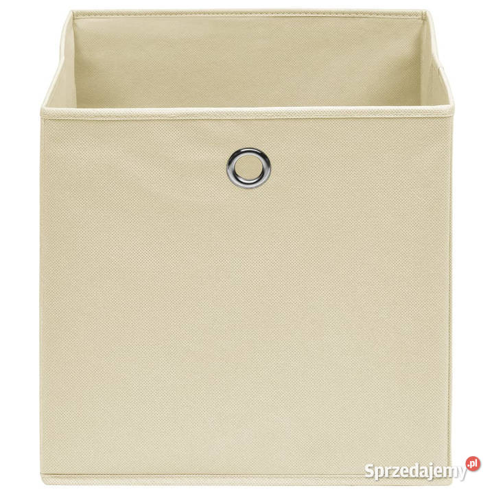 Pudełka z włókniny 10 28x28x28 kremowe WM325217 mazowieckie Warszawa