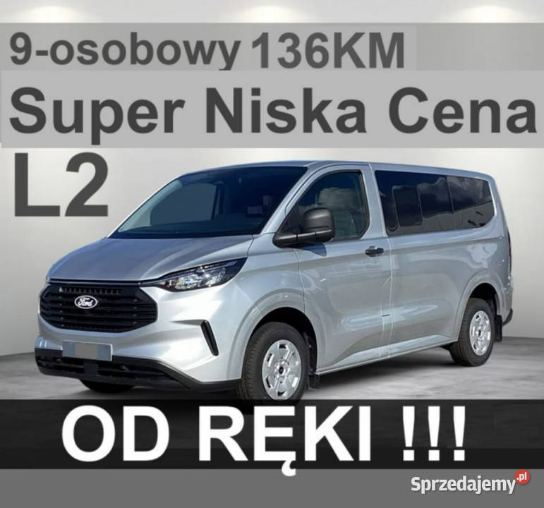 Ford Transit Custom Trend 136 Kamera Full Led Szczecinek
