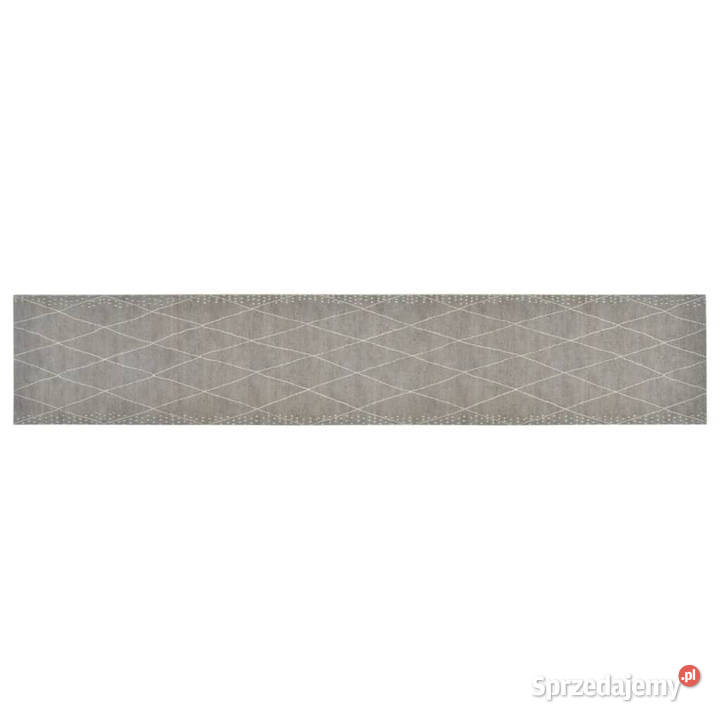 Dywanik kuchenny wzór w romby 60x300 aksamitny Warszawa