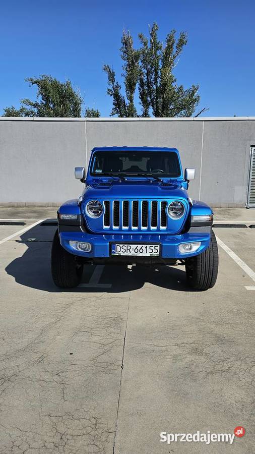 JEEP WRANGLER SAHARA 4xE LIFT 45 TERAFLEX SALON Rok produkcji 2021 Środa Śląska