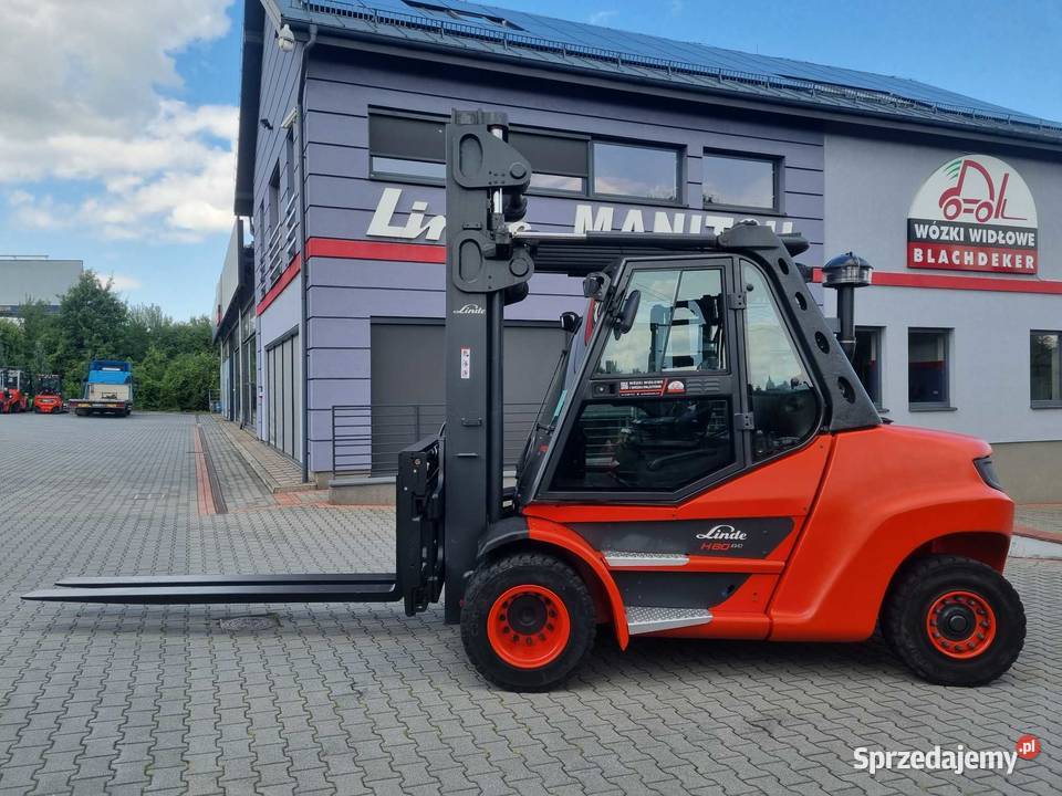 Wózek widłowy Gazowy Linde H80D03900 BD2505