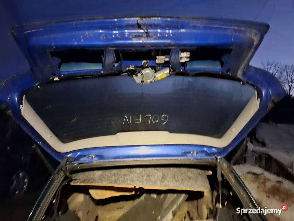 Klapa Tylna Lotka Spojler Daszek VW Golf IV 4 3D Skawina