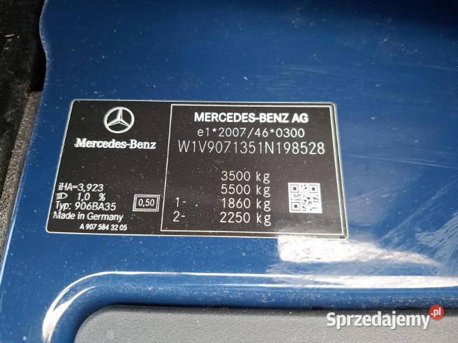 MERCEDESBENZ SPRINTER 317 CDI Warszawa