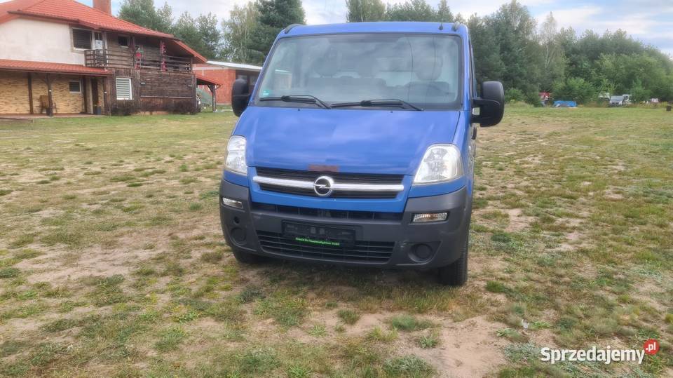 Sprzedam Opla Movano z 2005 sprow z Niemiec poj bluetooth Odrzywół sprzedam