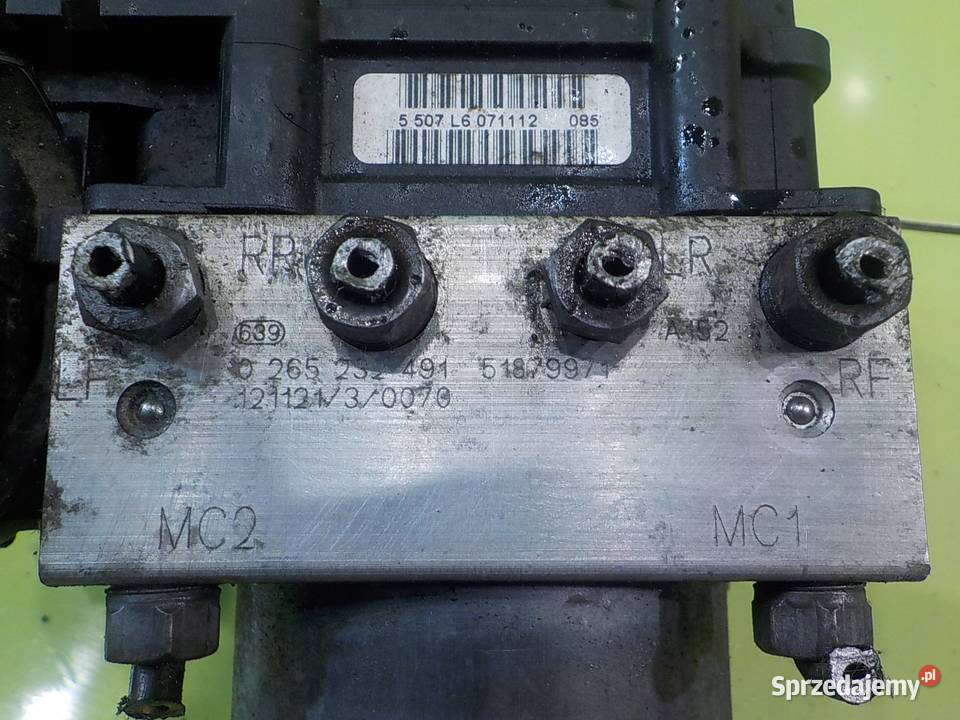 FIORINO 13 MJET 13r pompa ABS 0265801079