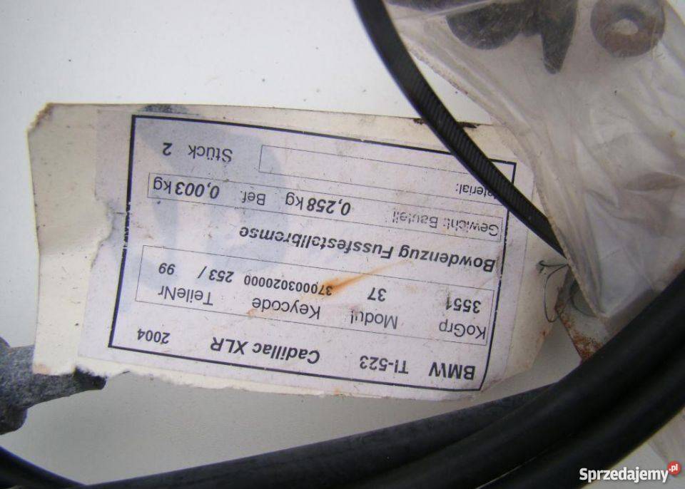 LINKA CIĘGNO HAMULCA CADILLAC XLR wielkopolskie Nowy Tomyśl