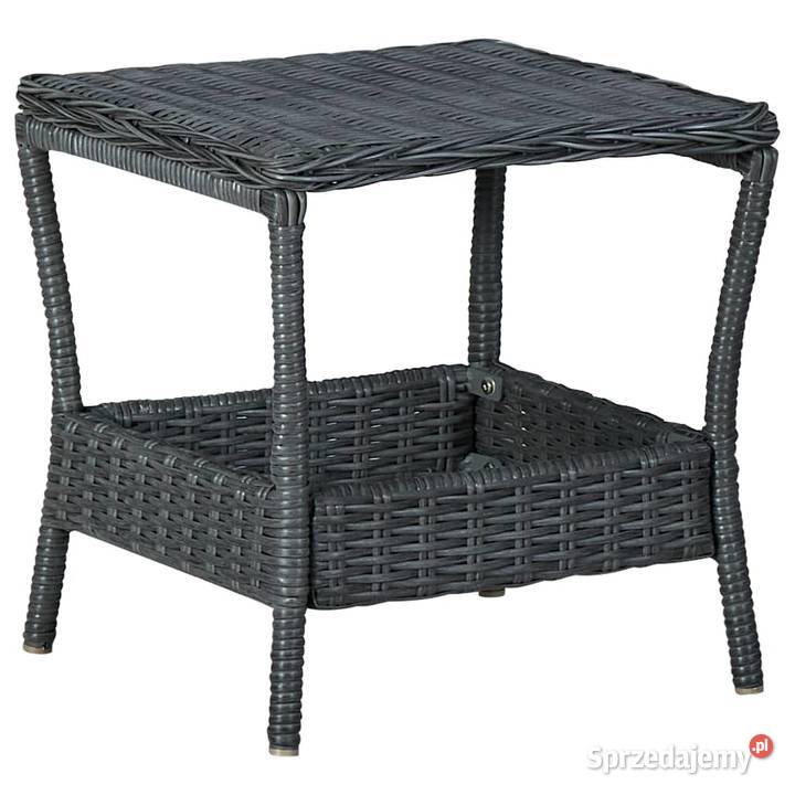 vidaXL Stolik ogrodowy ciemnoszary 45x45x465 Warszawa