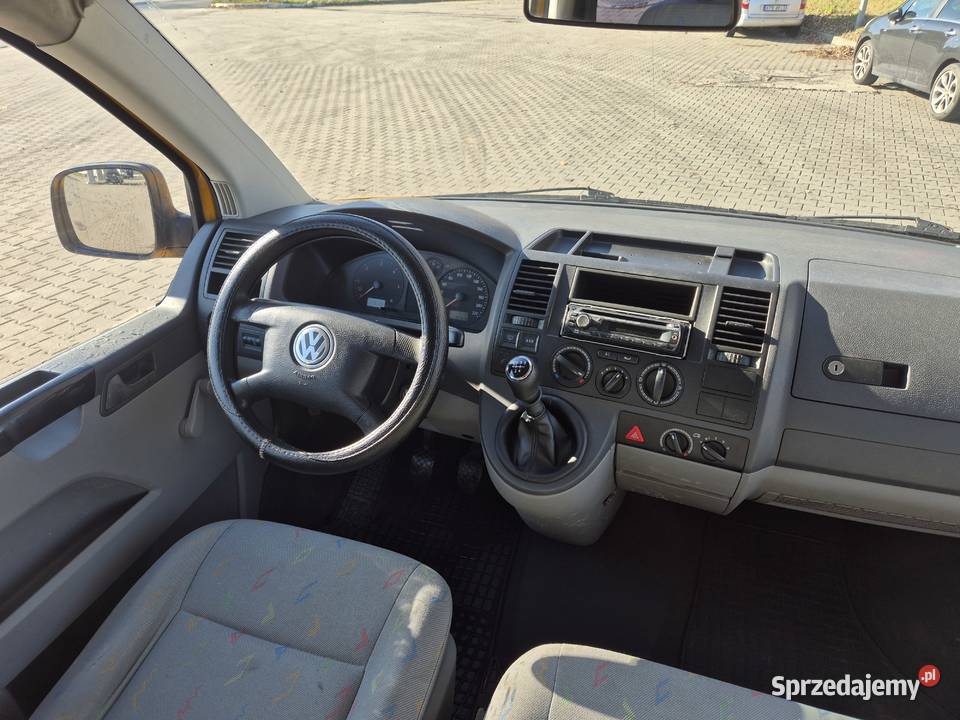FVAT 23Volkswagen Transporter T59 osób SPRAWNA autoalarm Transporter Bujaków