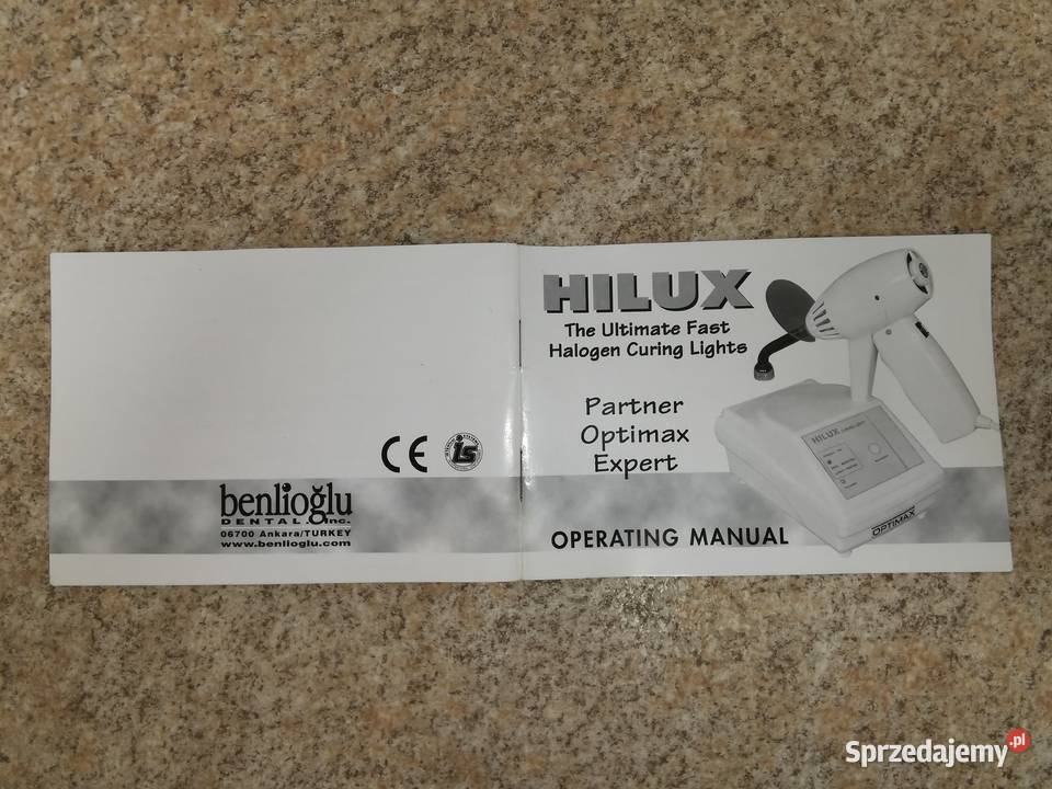 Lampa polmeryzacyjna halogenowa HILUX model sprzedam