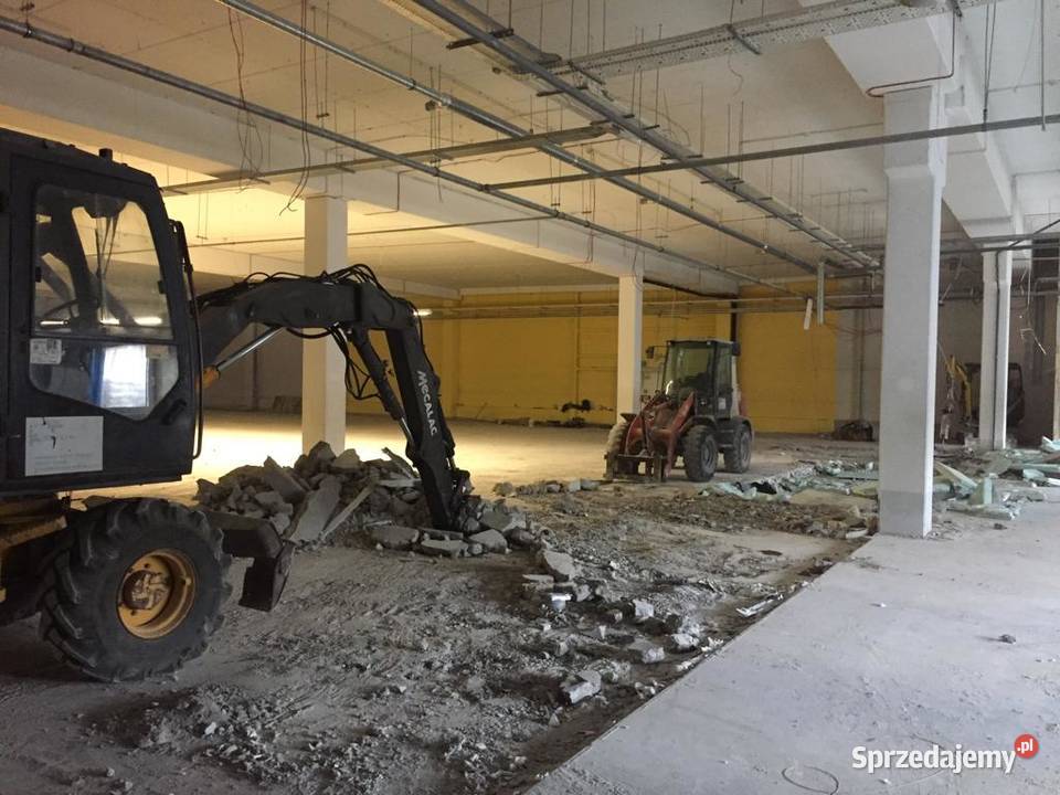 Usługi sprzętowe Rozbiórki Sieradz