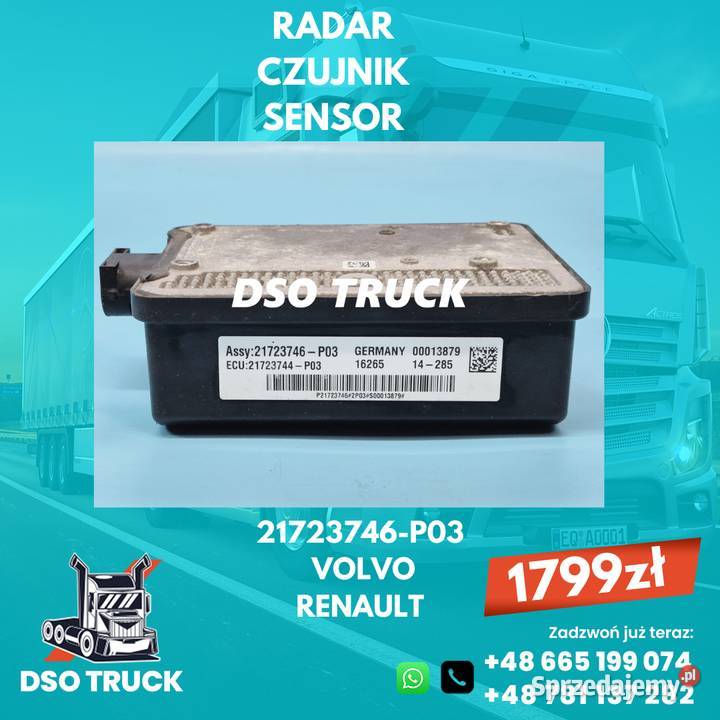 21723746P03 Radar Czujnik Sensor VOLVO FH Zawichost sprzedam