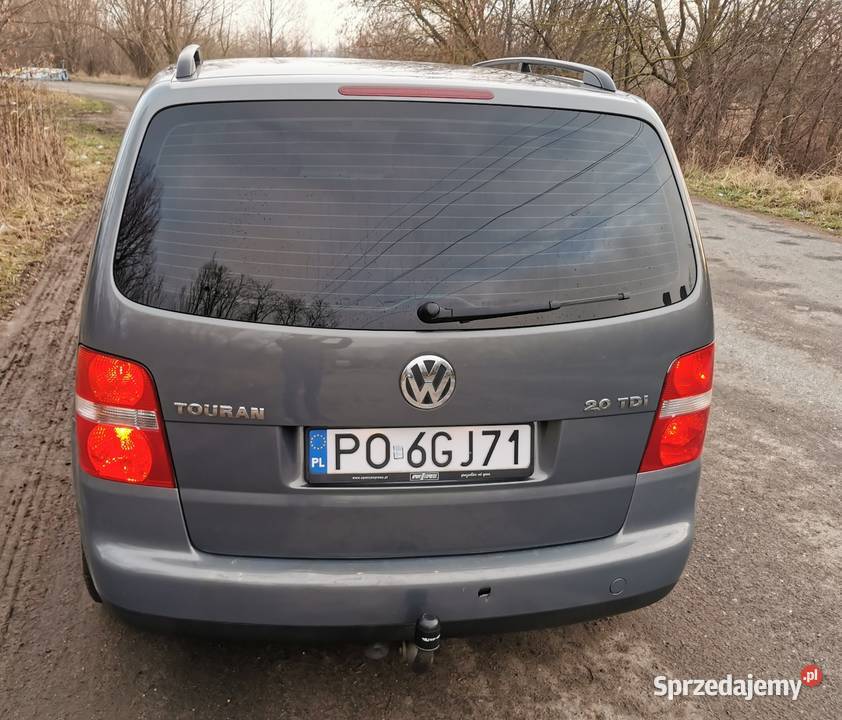 Volkswagen Touran 20TDI 140 BKD 7 Osobowy Grzane przyciemniane szyby sprzedam