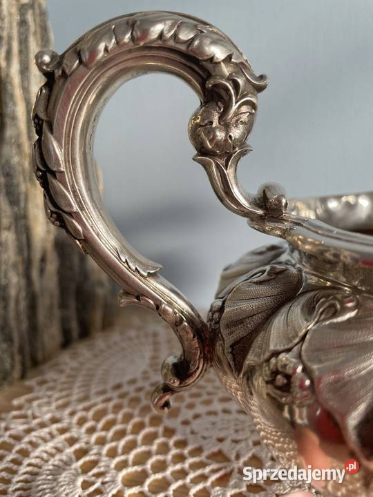 Srebro mlecznik secesja XX wiek Jelenia Góra