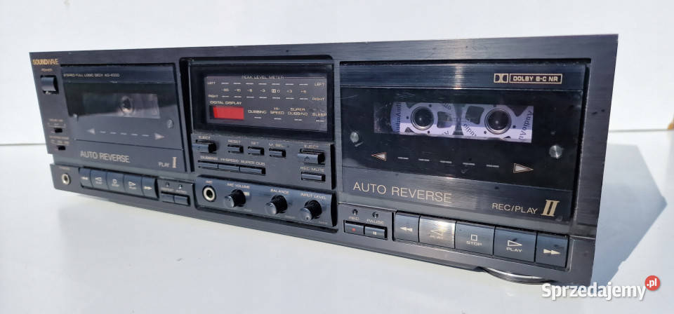 Magnetofon SoundWave AD4000 Stereo Cassette Deck wielkopolskie Międzychód