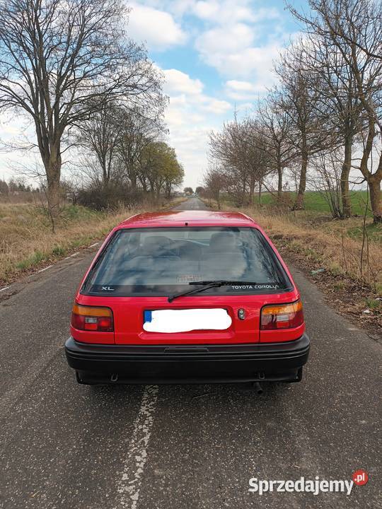 Toyota Corolla E90 13 XL Salon Polska stan wielkopolskie Oborniki