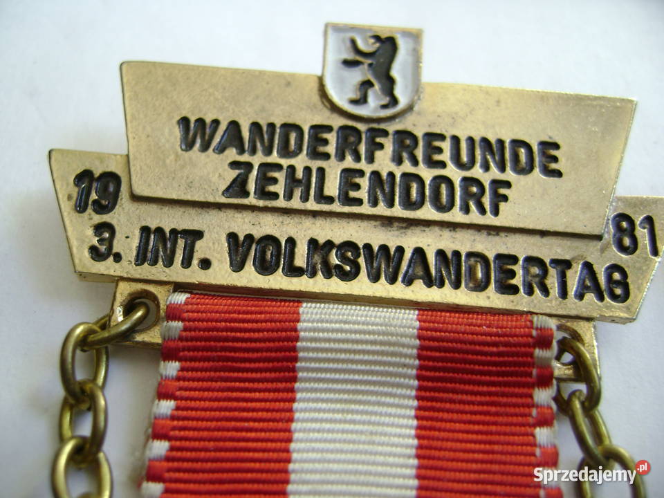 Starocie z PRL Medale niemieckie Zestaw 7 sztuk Militaria Gdynia