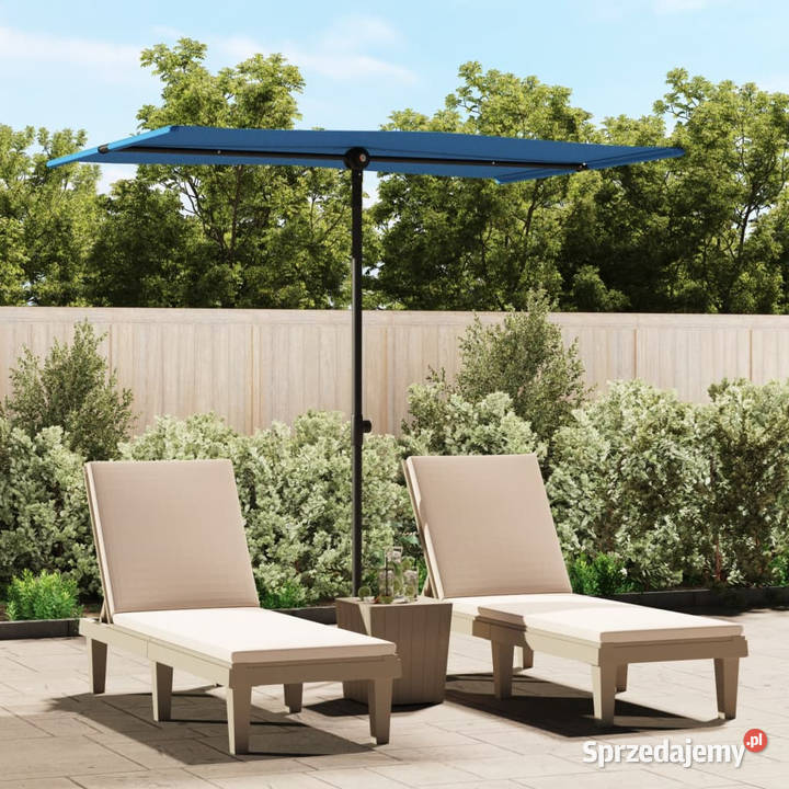 Parasol ogrodowy na aluminiowym słupku 2x15 m Warszawa