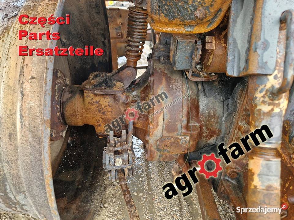 Fendt 716 części silnik skrzynia biegów most Byków
