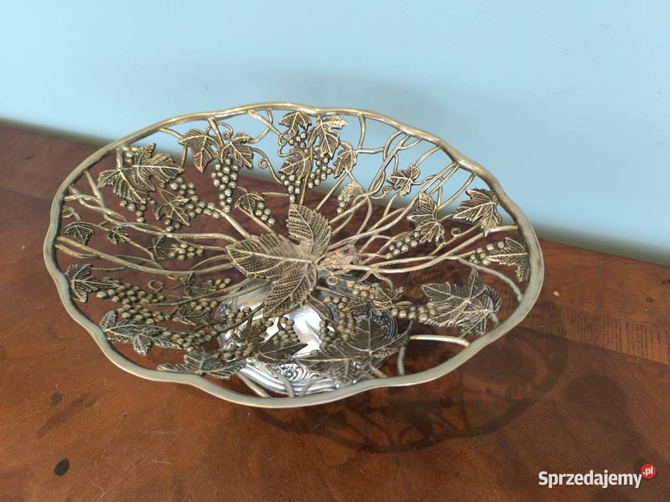 Piękna ażurowa patera owocarka Łódź