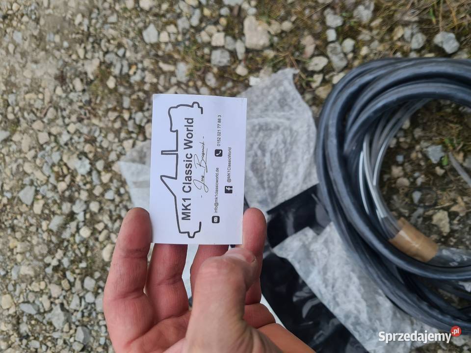 Uszczelka szyby nowa z klinek golf mk1 cabrio Uszczelki szyb Toszek