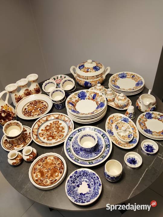 Zestaw fajansu włocławskiego Wrocław