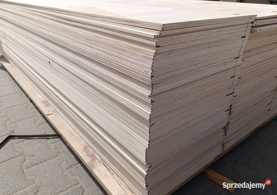 SKLEJKA surowa pasy 65mm 405mm x 2250mm Brzeźno