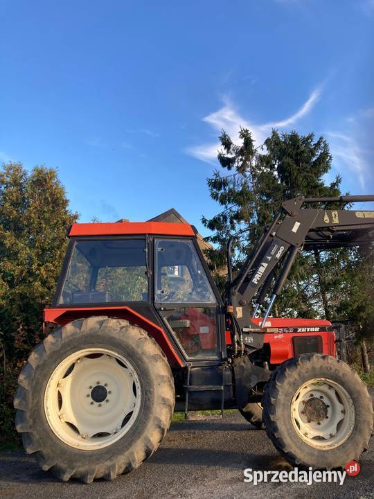 Zetor 6340 z ładowaczem czołowym rewers 99r Napęd 4x4