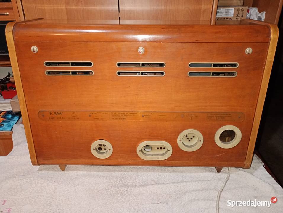 Radio lampowe Undine 2 EAW 8176 EL Będzin